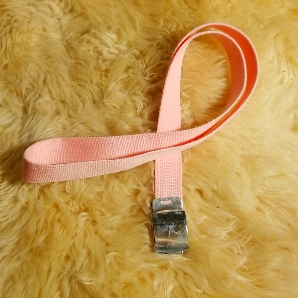Pink Metal Belt From Tokyo